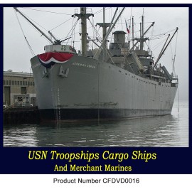Navy Films Troopship Cargo Ships Merchant Marine WWII Liberty Ships