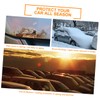 FELTECHELECTR Magnetic Windshield Car Frost Uv Resistant Sunshade Anti-Scratch Waterproof