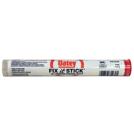 Oatey 31270 Fix-It Multi-Purpose Epoxy Putty, 4 Oz, Box, Beige, Sulfurous, Solid, Gray