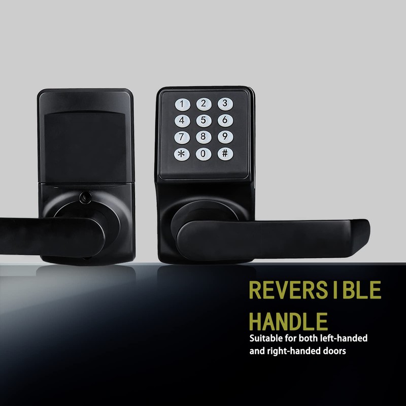 Keyless Entry Door Lock with Handle - IC Card and