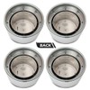 G-PLUS Wheel Center Hub Caps Nut Covers 8 Lug 16