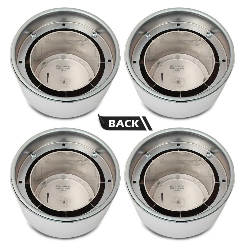 G-PLUS Wheel Center Hub Caps Nut Covers 8 Lug 16
