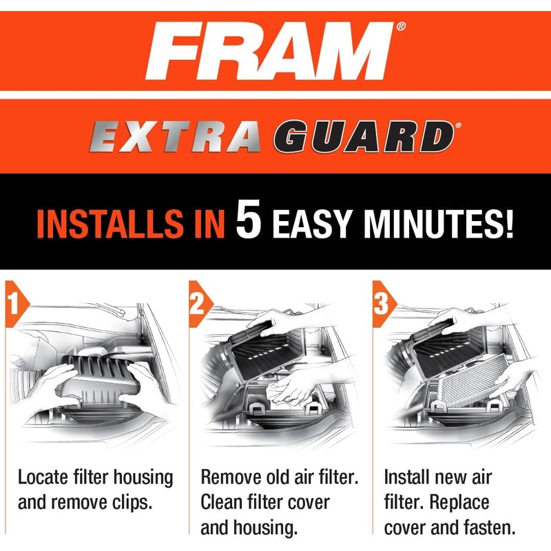 Fram Extra Guard Filtro de Aire de Reemplazo CA8997 para