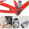 Unbranded 6PCS Bike Repair Tool Kit Crank Chain Cutter Extractor