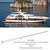 Flag Pole 610mm Stainless Steel Weather Resistant Rustproof Marine Flagpole