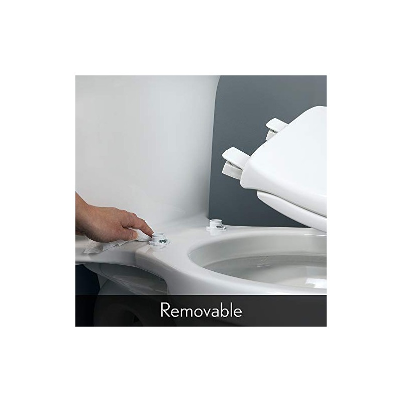 Mayfair 13EC 034 Soft Cushioned Toilet Seat, 1 Pack Round,