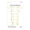 Spellbinders All of My Favorite Things Glimmer Hot Foil Plate,