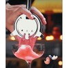 Yicoovey 2-Pack Professional Bar Strainer Set - Dual-Layer Stainless Steel