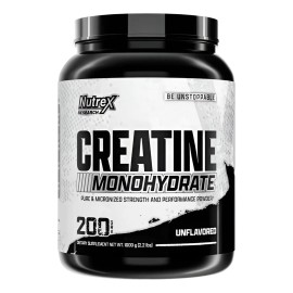 Creatina Monohidratada Nutrex 1kg 200 Servicios Sin Sabor L