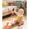 Baby Stroller Fan Large, Oscillating Turbo Portable Desk Fan Ultra