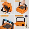 Solar Rechargeable Multifunctional Searchlight, Outdoor Portable LED Light Handle, Portable