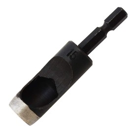 Niigataseiki SK HMP-15 Hexagonal Shaft Punch, 0.6 inch (15 mm), 0.25 inch (6.35 mm) Shaft