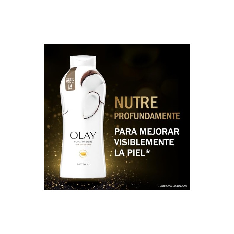 Olay Gel Líquido Corporal Ultra Hidratante Vitamina Aceite Coco 650