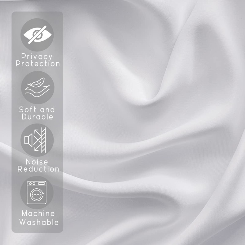 PANELSBURG Short Curtains for Windows Kitchen Living Room Half Length