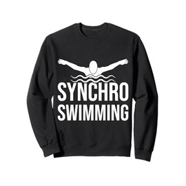 Synchro Swimming Minimalist Sporty Team Sweatshirt