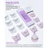 Libeauty Black Eyelash Tint Kit, 2 in 1 Brow &