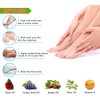 Moisturizing Socks Lotion Gel for Dry Cracked Heels 4 Pack,
