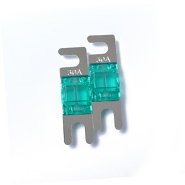 Mikinona 5pcs Mini Anl Fuse for Car Audio Power Circuit Protection for Boats and Trucks and Construction Random Green