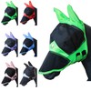 T TEKE Fine Mesh Horse Fly Mask w/Ears & Nose,