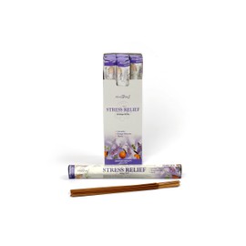 STAMFORD INC. 37113 Stress Relief Incense Sticks, 20 Sticks x 6 Packs