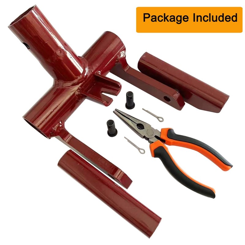 JINHAN Pallet Buster Articulating Head, Enhanced Deck Board Wrecker Pry