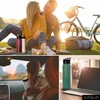 Vinsun Stainless Steel Drinking Bottle 500 ml Red – Leak-Proof,