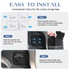 KIMCARLEY Trunk Organizer Multifunction Backpack, Upgrade Design Trunk Cubby Storage
