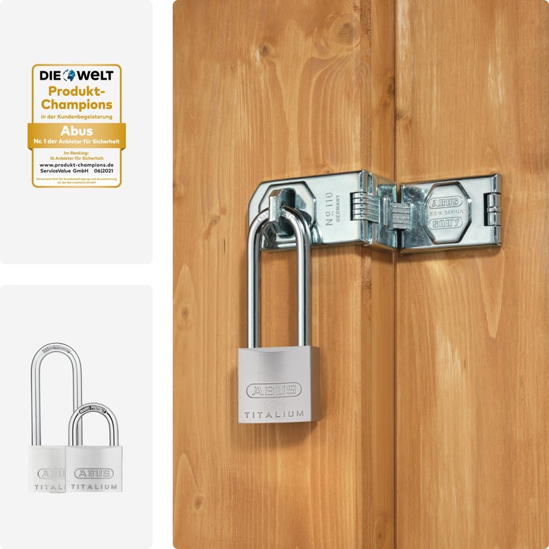 Abus 64TI/40+HB63 569593 Padlock Triples B/SB