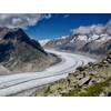CALVENDO Jigsaw Puzzle Aletsch Glacier 1000 Pieces Laying Size 64