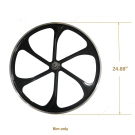 DONSP1986 29" Rear Mag Wheel ONLY 135mm Width for Rotary Freewheel-29 Inch Bicycle Wheel