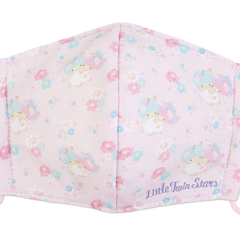 Sanrio Little Twin Stars Cloth Mask (Flower) 374245
