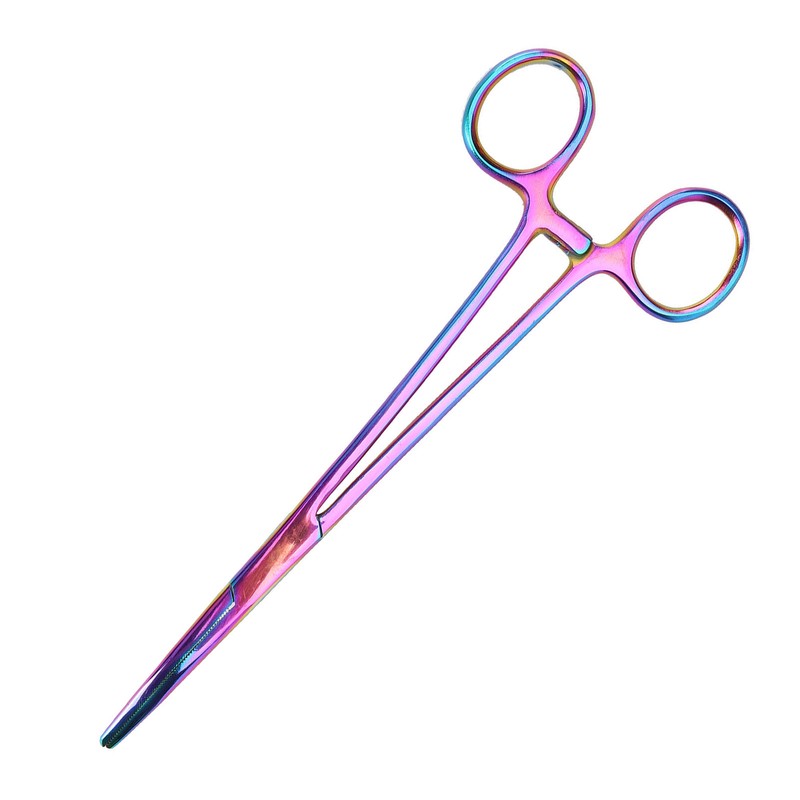 18cm Elbow Pet Pull Ear Hair Hemostat Plucking Pliers Cleaning