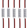 5PCS Mini LED Dimmer Controller 12V -24V LED Strip Dimmer