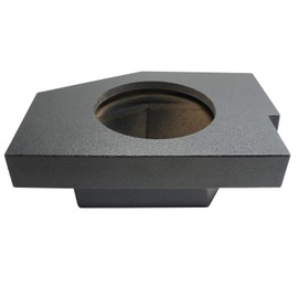 Harmony Audio Compatible with 2002-15 Dodge Ram Quad/Crew Truck HA-R104 Single 10" Rhino Coated Loaded Sub Box Enclosure