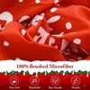 YIYEA Christmas Comforter Set, 7 Pieces Bed in a Bag,