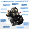 LF10-4H Air Compressor Pressure Switch 95-125 PSI, 20A 4 Port