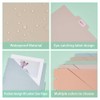 SUPERFINDINGS 12 Sheets 5-Tab Plastic Binder Dividers 29.5x24cm 11-Ring Notebook