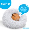 Paw Inspired Furr-O Burrowing Pet Bed with Zip-On Spandex and