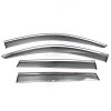 ZTT Smoke Tinted Window Deflector Wind Rain Guards For 2022-2024