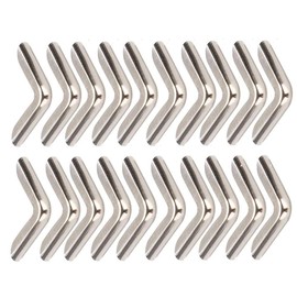 20Pcs Book Corner Protectors Vintage Guard Edge Cover Suitable for Scrapbooks,Photo Albums, Menus,Folder Files