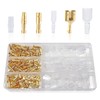 SMILFUY 320PCS Bullet Connectors Kit, 3.9mm 3.5mm Male & Female
