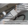 dekondo 10 x Window Hooks/Decorative Hooks/Window Clip/Clamp Support for Window
