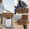Canvas Duffle Bag for Men 50L Travel Duffel Bags Expandable