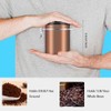 1.5L 304 Stainless Steel Airtight Coffee Beans Container Storage Canister