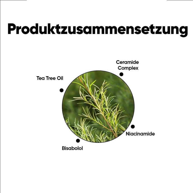 Mineaderm SeboCalm Hydra Cream – Gesichtscreme mit Ceramiden, Teebaumöl &