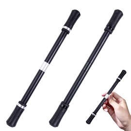 2 pieces rotating rotating pen, rotating finger, rotation pen, non-slip coating, spinning pen, rolling