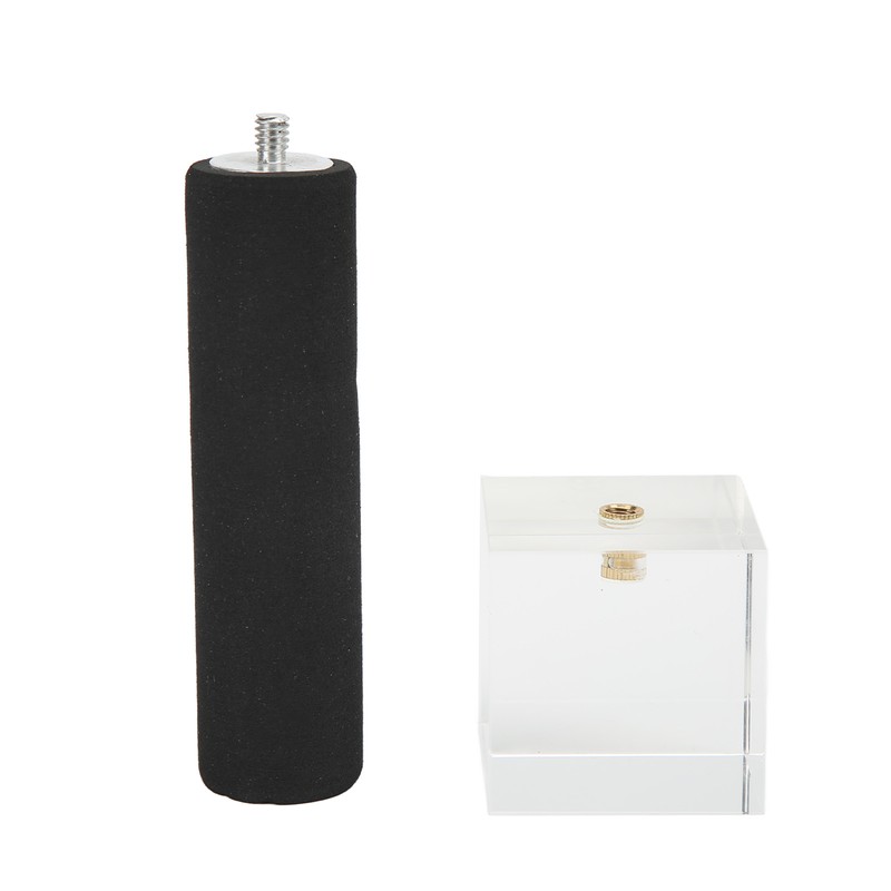 Photography Prism Crystal with 1/4 Thread Optical Glass Prism Camera