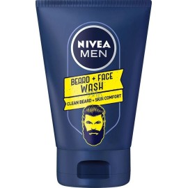 Nivea Men Clean Beard & Skin Comfort Face Wash 3.38 Oz