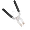 Piston Ring Compressor, BlackSilver Chrome Vanadium Steel Pliers Expander, for