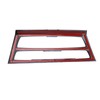 Air Conditioning Button Frame Carbon Fiber Texture Panel Trim Replacement